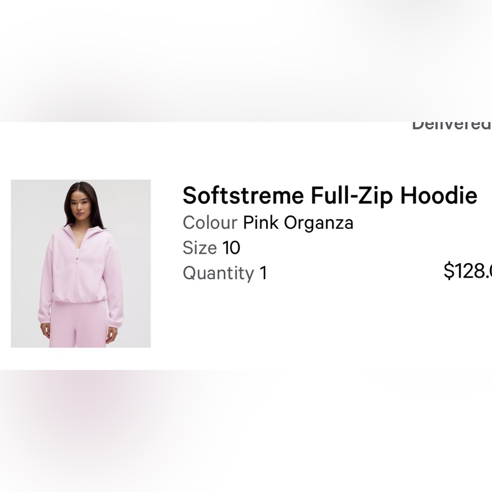 lululemon athletica softstreme Pink and Gray Women's Jackets